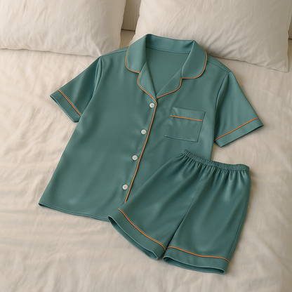 SatinWorld Allure Set Luxe Satijnen Pyjama/ Loungewear