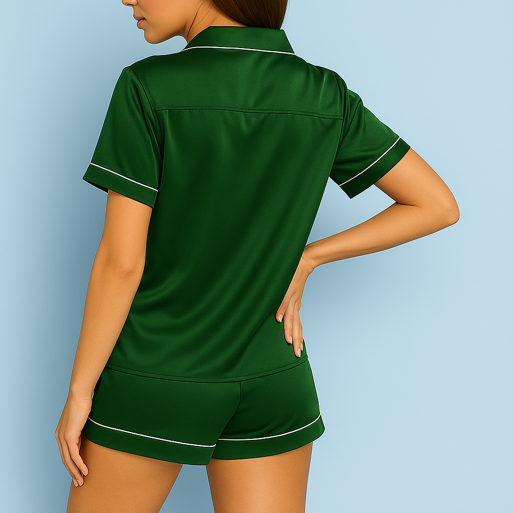 SatinWorld Allure Set Luxe Satijnen Pyjama/ Loungewear