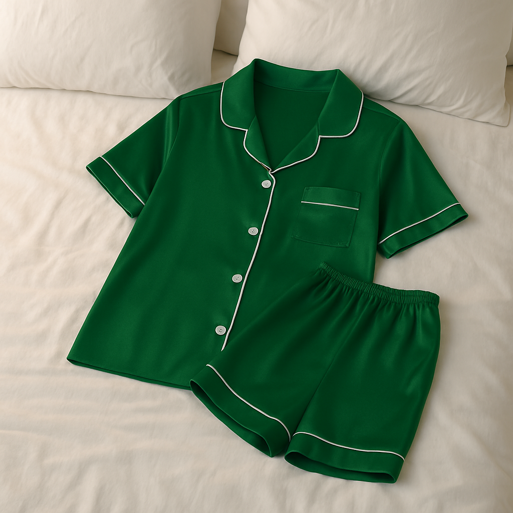 SatinWorld Allure Set Luxe Satijnen Pyjama/ Loungewear