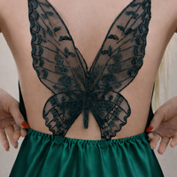 Papillon Emerald Teal Green