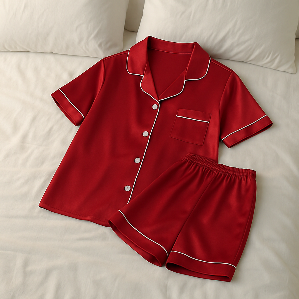 SatinWorld Allure Set Luxe Satijnen Pyjama/ Loungewear
