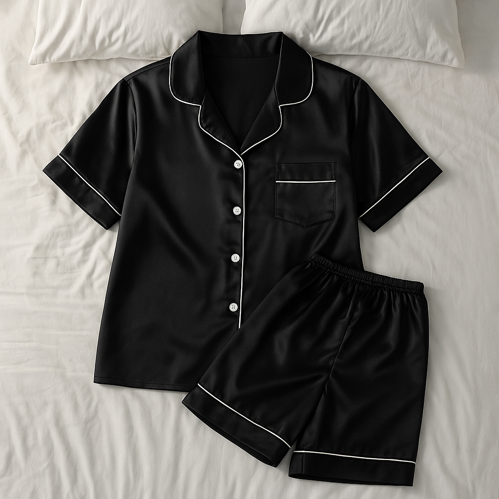 SatinWorld Allure Set Luxe Satijnen Pyjama/ Loungewear